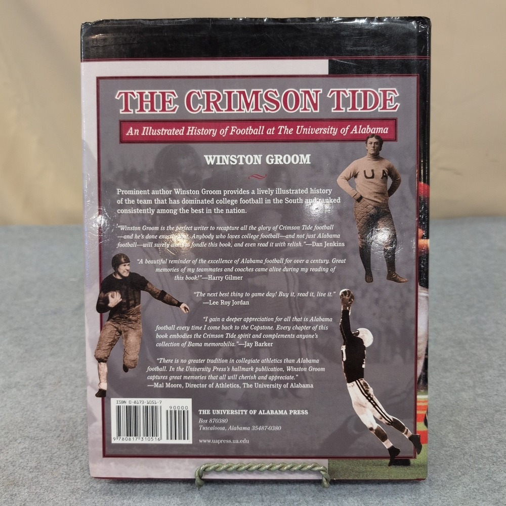The Crimson Tide An Ill. History of Football University of Alabama Winston Groom - Picture 2 of 5